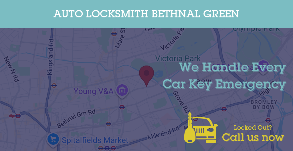 Auto Locksmith Services in Bethnal Green - E postcode