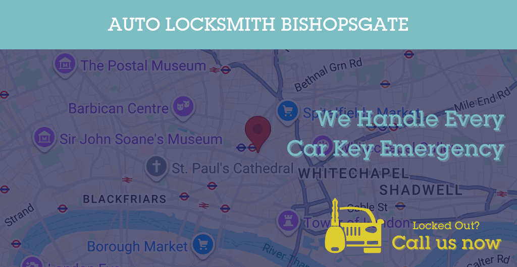 Auto Locksmith Services in Bishopsgate - E postcode