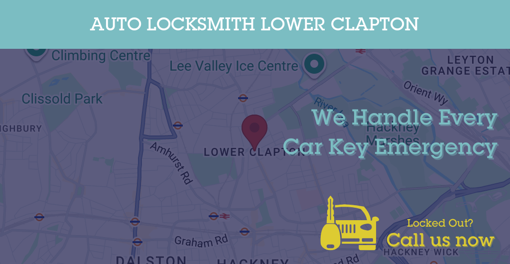 Auto Locksmith Services in Lower Clapton - E postcode