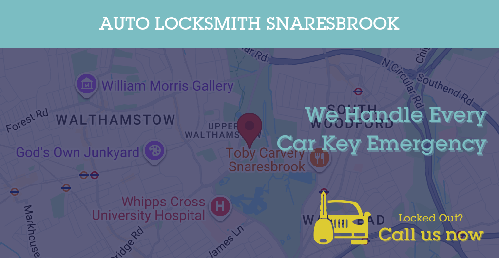 Auto Locksmith Services in Snaresbrook - E postcode
