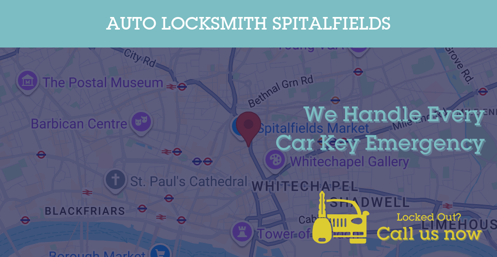 Auto Locksmith Services in Spitalfields - E postcode
