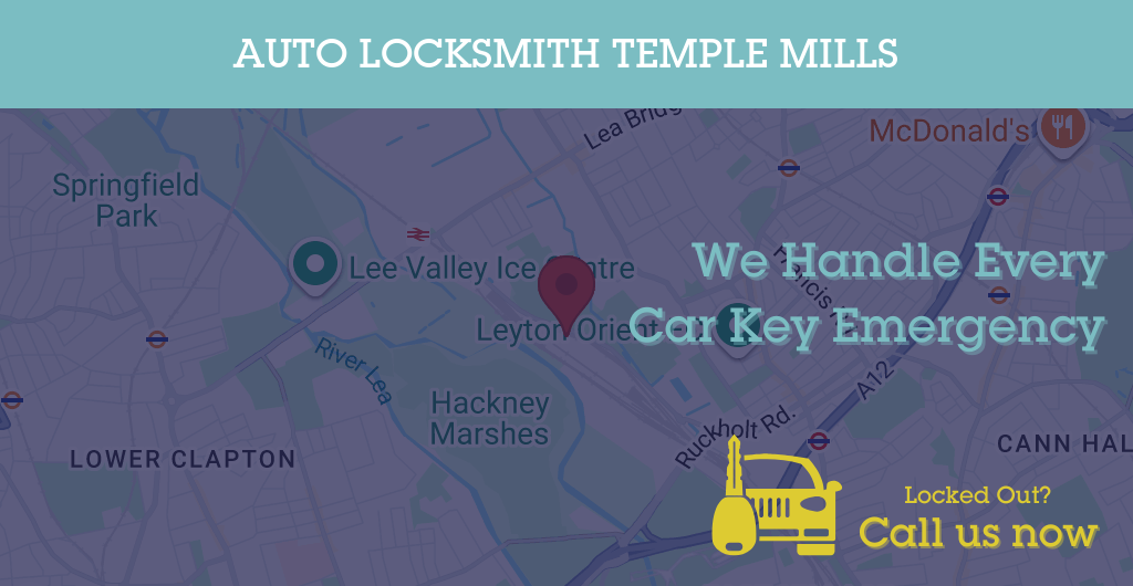 Auto Locksmith Services in Temple Mills - E postcode