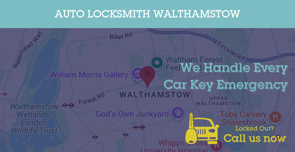 Auto Locksmith Services in Walthamstow - E postcode